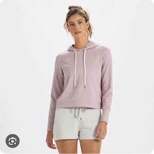 Vuori Halo Essential Hoodie Light Pink Medium